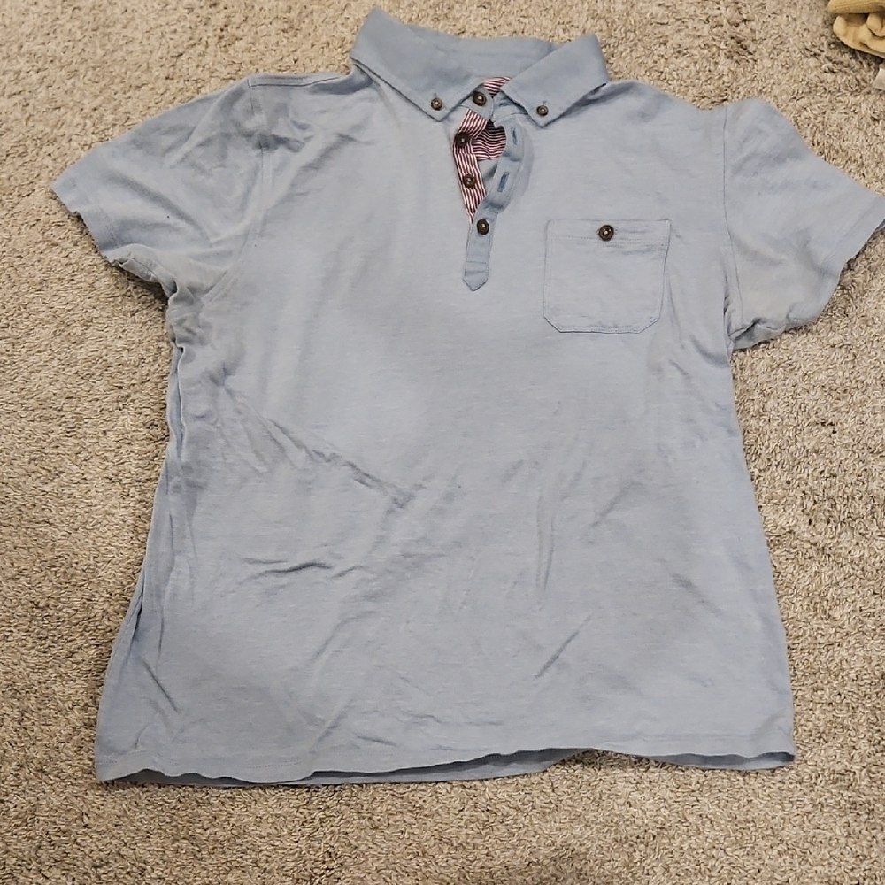 Ted Baker Soft Gray Polo Shirt
